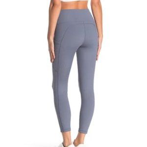 Z by Zella Grey/Purple Ribbed Leggings